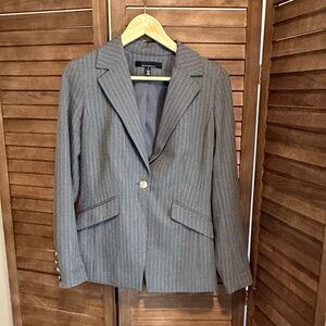 White House Black Market Pinstripe Blazer